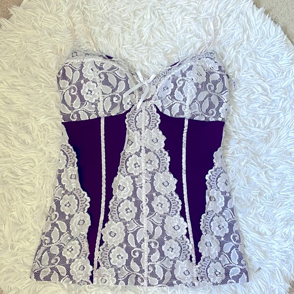 XOXO Tops Xoxo 200s Lingerie Style Lacy Camisole Poshmark